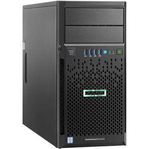 ProLiant ML30 Gen9 E3-1220v6 Hot Plug Tower(4U)/Xeon4C 3.0GHz(8MB)/1x8GB1UD_2400/B140i(ZM/RAID 0/1/10/5)/2x1TB(4)LFF/DVD-RW/iLOstd(no port)/1NHPFan/2x1GbEth/1x350W(NHP), analog 831068-425