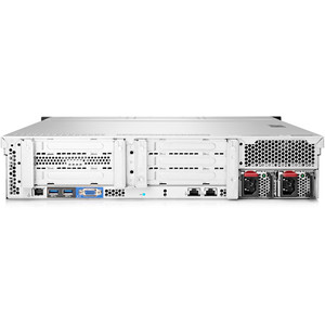 Proliant DL180 Gen9 E5-2603v4 NHP Rack(2U)/Xeon6C 1.7GHz(15Mb)/1x8GbR1D_2400/B140i(ZM/RAID 0/1/10/5)/noHDD(4)LFF/DVD(not avail.)/2HPFans(up5)/iLOstd(w/o port)/2x1GbEth/Thumb/EasyRK/1x550W(NHP), 778452