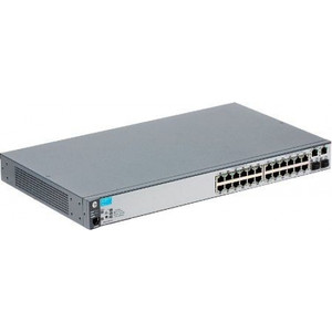 Aruba 2620 24 PoE+ Switch (24x10/100 PoE+, 2x10/100/1000, 2xSFP, managed L3 static, virtual stacking, PoE 382W, 19') (repl. for J9087A)