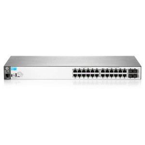 Aruba 2530 24G PoE+ Switch (24 x 10/100/1000 + 4 x SFP, Managed, L2, virtual stacking, PoE+ 195W, 19